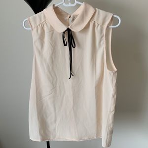ModCloth Feedback At It Sleeveless Top